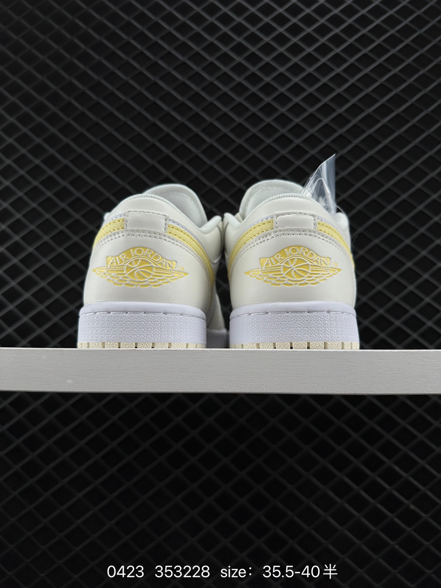 Nike Air Jordan 1 Retro Low GS”White Pink Yellow Volt“